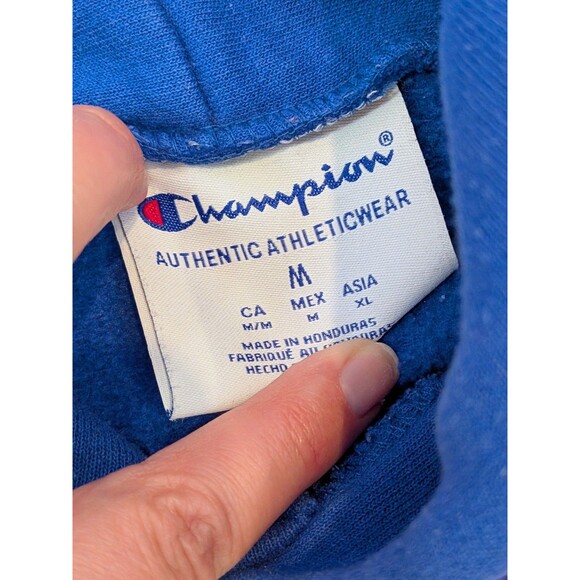 Champion University of Florida UF Gators Hoodie Men Medium Blue Pullover NCAA - Picture 5 of 5